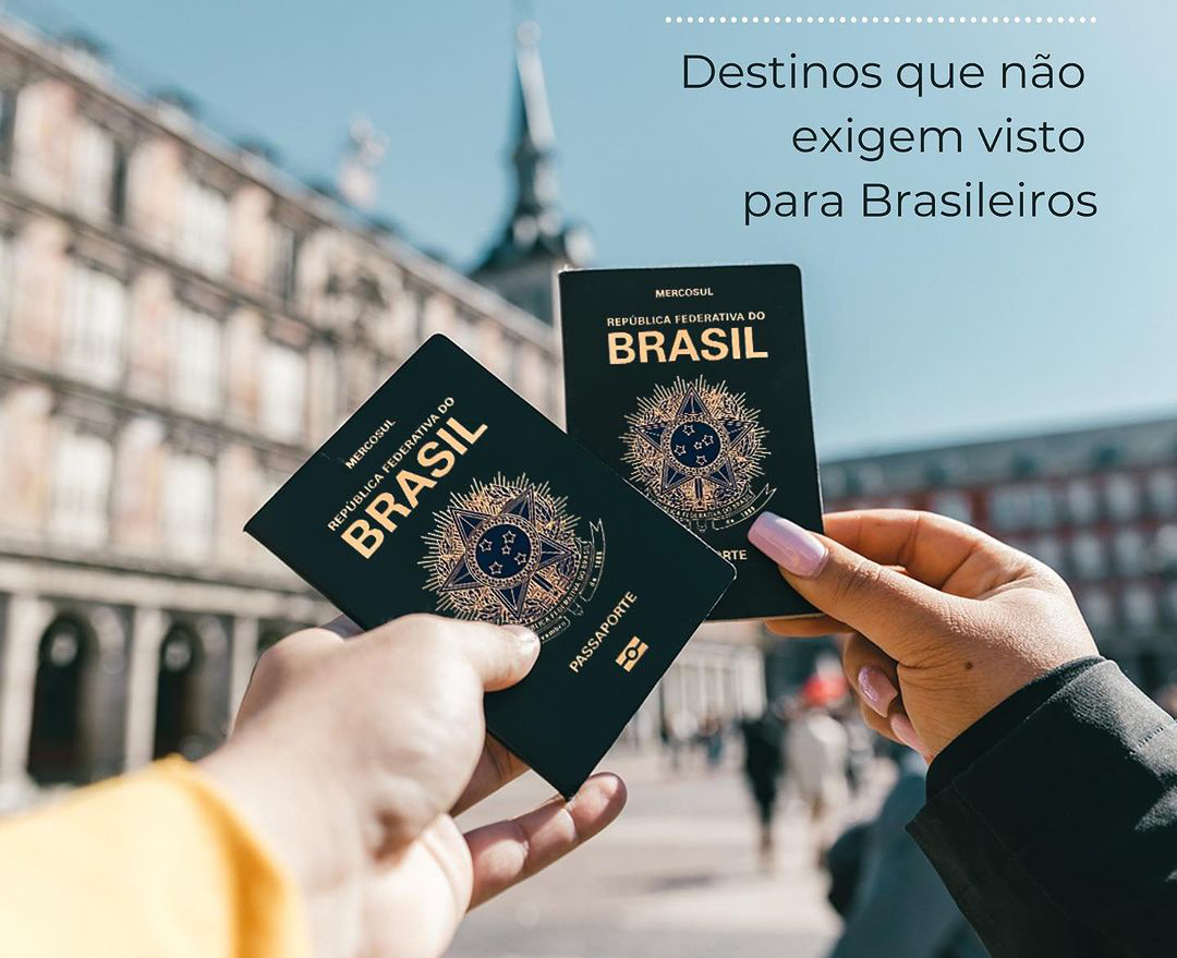 Destinos no Exterior que Não Precisam de Visto para Brasileiros